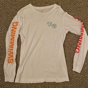 Mac Miller Swimming White Long Sleeve